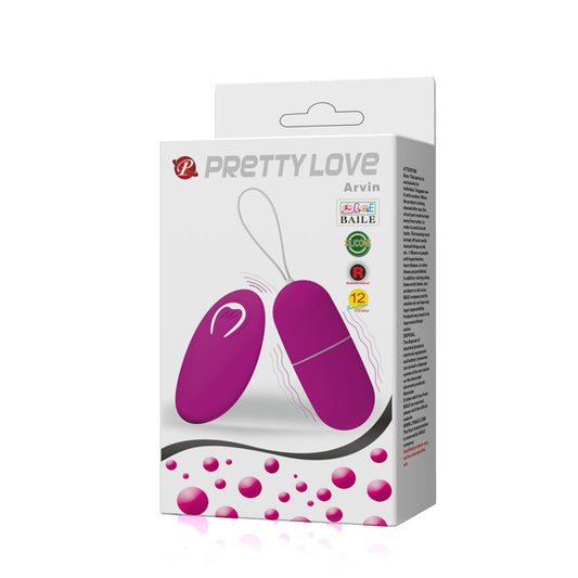 PRETTY LOVE - ŒUF VIBRANT À DISTANCE ARVIN 12V